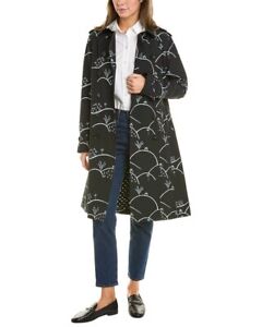 Jane Post Printed Downtown Trench Coat Women's