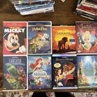 Disney DVD Lot Bundle Lion King 4k Beauty And The Beast Little Mermaid