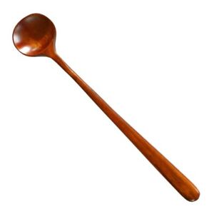1pc Random Wooden Spoon Wood Mixing Long Handle Wooden for Cooking Mixing
