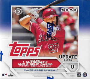 2023 Topps Update Series Baseball JUMBO Hobby Box Factory Sealed MLB