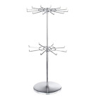 Rotating Counter Spinner Jewerly Display Stand Adjustable Heavy Duty Rack E201