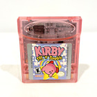 KIRBY TILT ’N’ TUMBLE NINTENDO GAME BOY COLOR PINK CARTRIDGE 2001 ORIGINAL NTSC