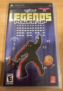 BRAND NEW FACTORY SEALED Taito Legends Power-Up Sony PSP 2007 USA VERSION