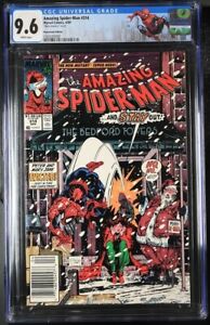 Amazing Spider-Man # 314 (Marvel)1989 - CGC 9.6 WP Mark Jewelers - Custom Label
