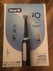 New ListingOral-B iO Series 3 Luxe Rechargeable Toothbrush  Black  NEW! FREE SHIPPING!