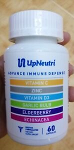 Advanced Immune Defense VitaminC, Zinc, Vit D3, Garlic Bulb, Elderberry, Echinca