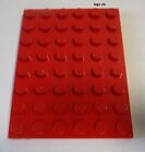 LEGO 3036 6x8 Red Fabulous Red Plate 3674 Castle 6075 City 1620 MOC B2