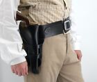 Early Post-War Western Gun Belt with Holster - Old West Style Revolver Holster