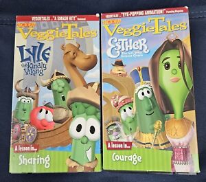 VeggieTales: Esther, The Girl Who Became Queen (VHS) Lyle The Kindly Viking (S)