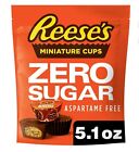 🟢 Brand New Reese’s ZERO SUGAR Chocolate Peanut Butter Aspartame Miniature Cups