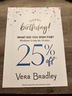 New ListingVera Bradley Coupon 25% Off Entire Purchase/Order - Expires May 31, 2024