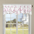 Cherry Blossom Embroidery Valance Pink, 60