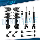 Front Struts + Rear Shock Absorbers + Sway Bars for 2007-2011 2012 Nissan Altima