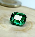 Radiant Shape 8 ct Natural Tsavorite Garnet Green CERTIFIED Loose Gemstone