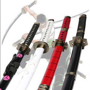 104cm One piece Zoro Sword Anime Cosplay Katana Enma Kitetsu Shusui Toys Swords