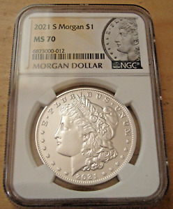 2021 Morgan San Francisco Silver Dollar NGC MS70