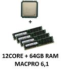 Intel Xeon e5-2697v2 12 Core 2.7GHz CPU + 64GB 1866MHz Apple MacPro 6.1 Memory