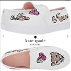 Kate Spade Lizbeth Cats Meow Slip-On Sneakers Tennis Shoe Cherry/Leopard/Panther