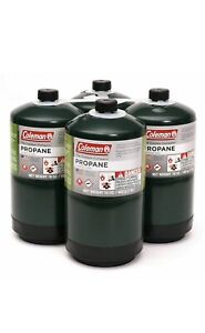 Coleman Propane Fuel, 16 oz, Propane Camping Cylinde 4-Pack