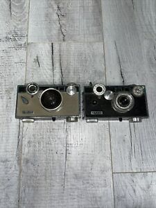 LOT OF 2 VINTAGE ARGUS C3 CAMERAS Not Sure If Working! Great Condition