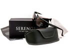 Serengeti 5602 Summit Sunglasses Black Drivers Glass Lens - Authorized Dealer