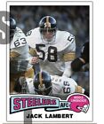 1975 STCC #534 Jack Lambert missing Topps rookie Pittsburgh Steelers  Custom HOF