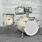 Yamaha Absolute Hybrid Maple 4pc Drum Set Polar White