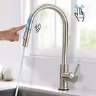 Touch Kitchen Faucet Pull Down Sprayer Sink Swivel 2way Brushed Nickel Mixer Tap