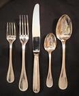 Christofle  Albi French Silver plate five piece place setting