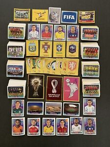 Panini 2022 Fifa World Cup Qatar Complete 670 Sticker Set -NO Album
