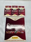 Lot of 3 - Panini FIFA World Cup Soccer QATAR 2022 Sticker Box & 1 Sticker Album