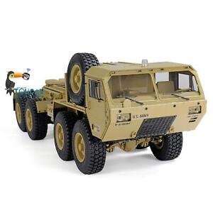 1/12 Scale 8x8 RC US Military Truck HG-P802 4 Axles Remote Control Army Car