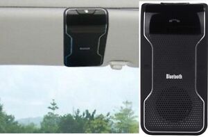 Handsfree Wireless Bluetooth Speakerphone CarKit Sun Visor for all cellphones