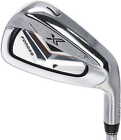 XXIO Golf Club X Black 6 Iron Individual Stiff Steel Excellent