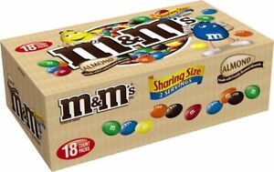 M&M'S Almond Chocolate Candy Sharing Size 18-Count Box