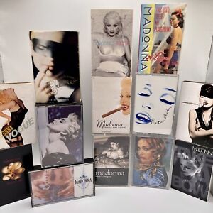 Madonna Cassette 13-Pack Cassette Tape Lot, '80s '90s 2000s Pop Dance 1980s