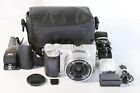 Sony Alpha a6000 Mirrorless Silver [Top Mint, S/C 1,675]  + Body Case + Bag A912