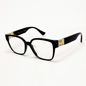 Versace VE3329B Eyeglass Frames Full Rim Designer Eyewear Black Gold 54-17 145