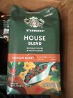 6 pack STARBUCKS Medium Roast House Blend Coffee Ground 12oz