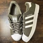 Adidas Superstar Shell Toe Olive Green Men’s size 9.5