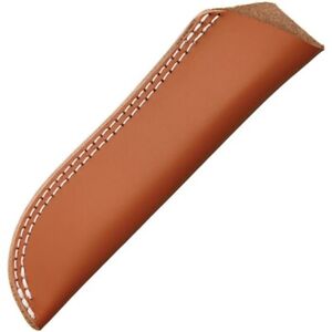 Large Brown Leather Belt Sheath For Your Fixed-Blade Knife Fits 7-8