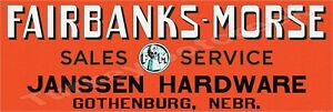 Fairbanks-Morse Sales Service 6