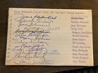 NHL Goal Scoring Leaders HOF signed autograph Hockey 3x5 index card Gordie Howe