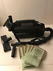 Oreck XL Handheld Compact Canister Vacuum Model BB870-AD with Attachments & Bags
