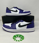 NEW Men's Size 13 Nike Air Jordan 1 Golf Low Court Purple DD9315-105