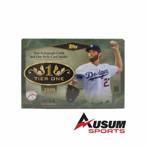 2019 Topps Tier One Baseball MLB Factory Sealed Trading Cards Hobby Box