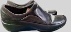 Merrell Women's Spire Stretch Leather Slip On Comfort Shoes Size 11 Black Clog