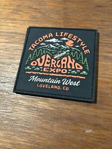 Tacoma Lifestyle Overland Expo Mountain MTN West Loveland Colorado patch Toyota