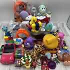Junk Drawer Toy Lot of Action Figures McDonald's Burger King Puzzle Cube Barbie