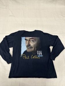 Phil Collins Concert Tee Not Dead Yet Live Tour 2018 Adult Size Large T-Shirt